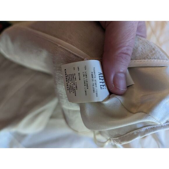 narcisco Rodriguez Italy linen blend bodycon dress sz 10 excellent condition - Picture 4 of 10